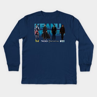 Keanu Kids Long Sleeve T-Shirt